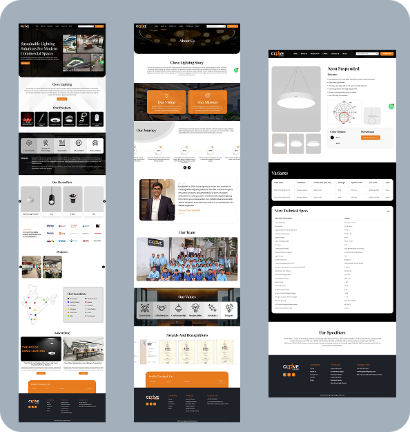 Clove lighting Project